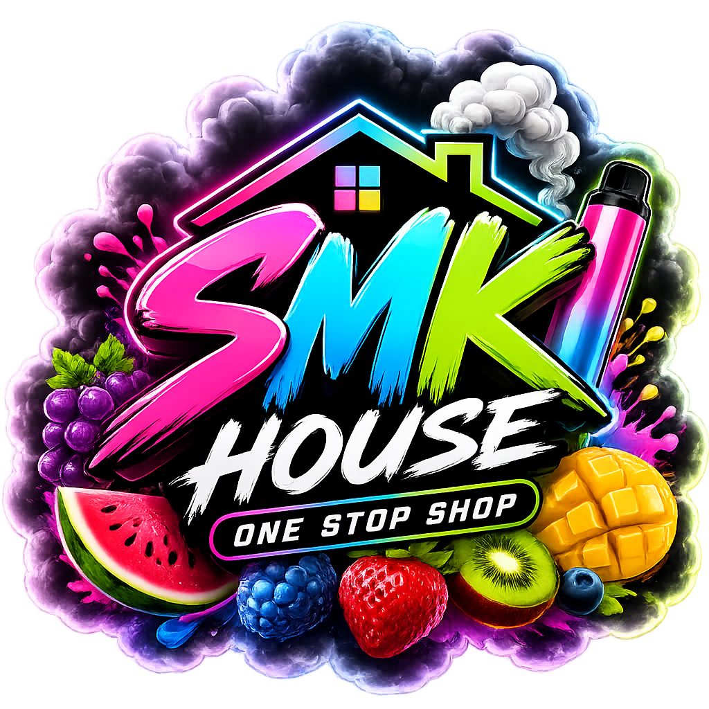 SMK House One Stop Shop neon logo